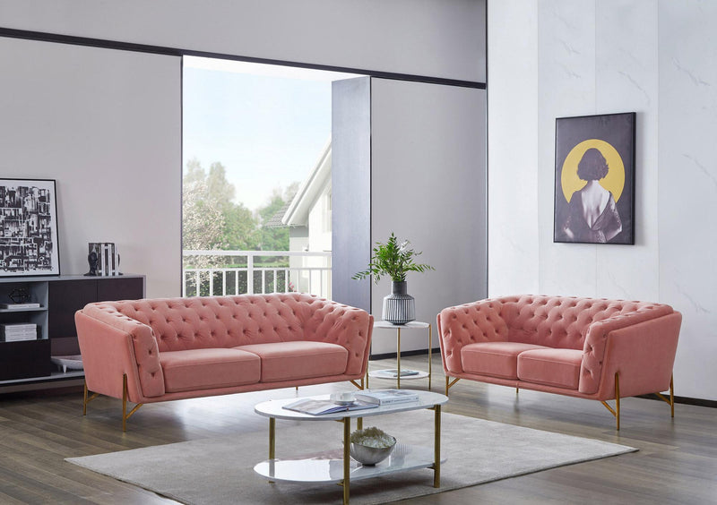 Divani Casa Aiken Modern Sofa