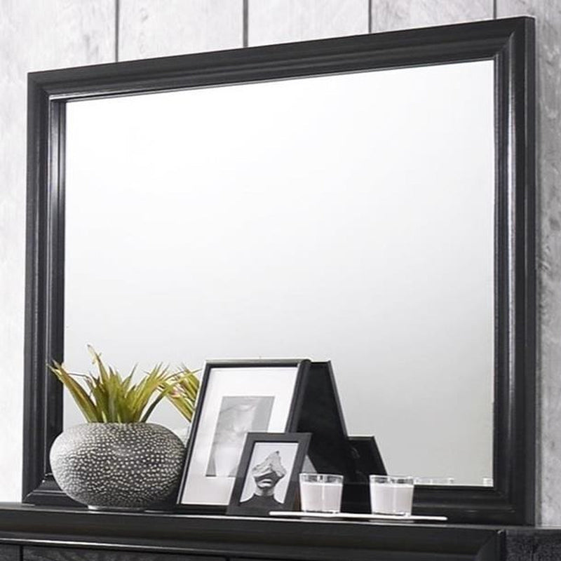 Crown Mark Regata Mirror in Black
