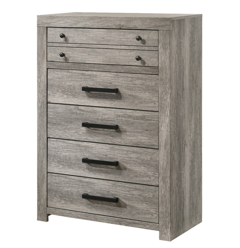Crown Mark Tundra Chest in Grey