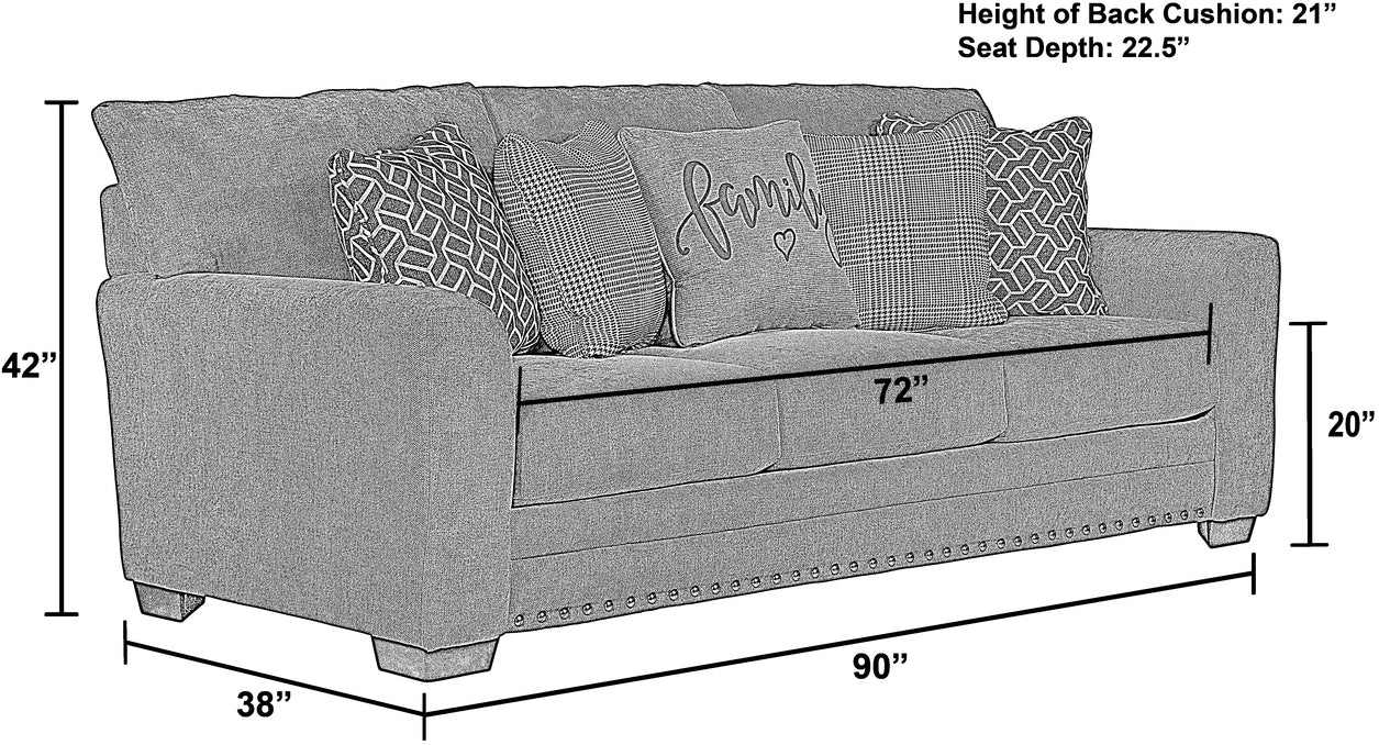 3478 Sofa & Loveseat