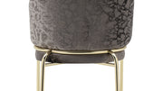 Galaxy Home Onyx Black Gold Chairs