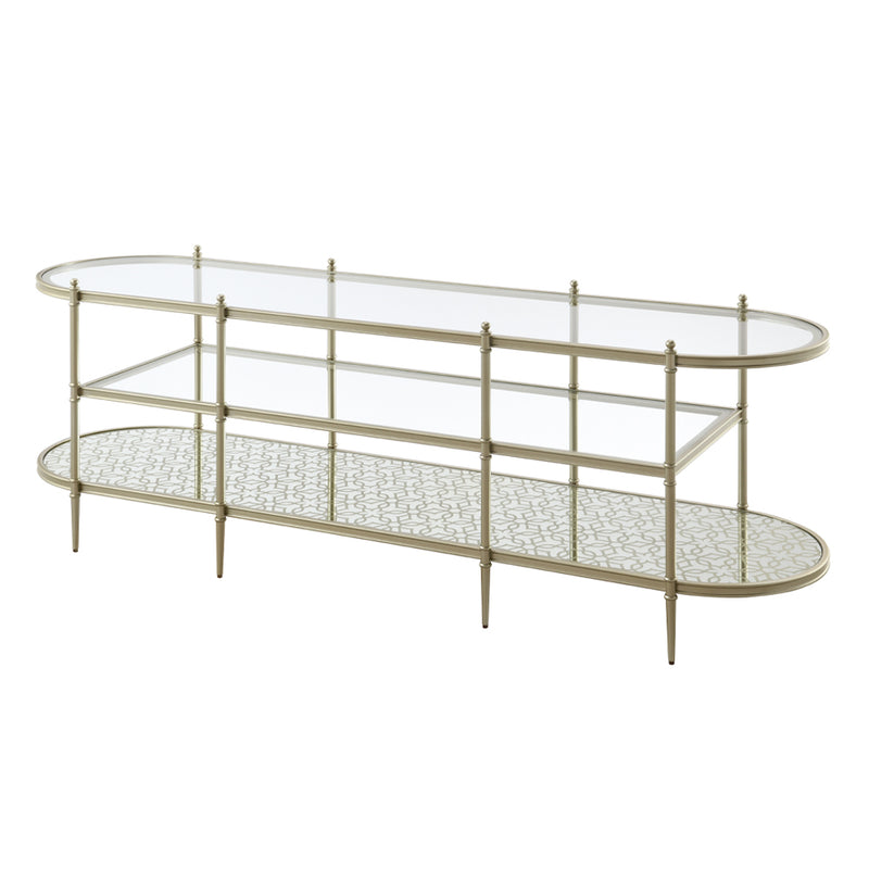 Acme Furniture Zaba Champagne TV Stand
