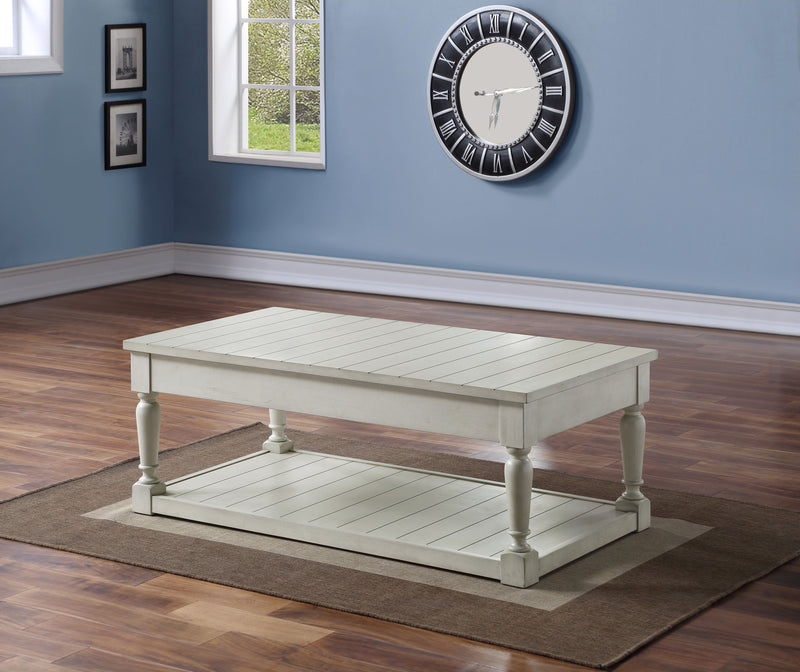 Steve Silver Hemingway Alabaster Lift Top Coffee Table