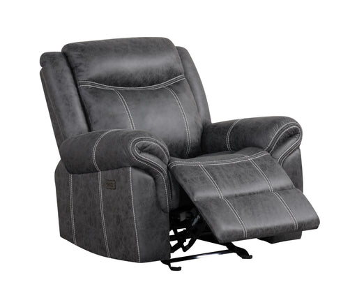 Acme Furniture Zubaida Dark Gray Power Motion Glider Recliner