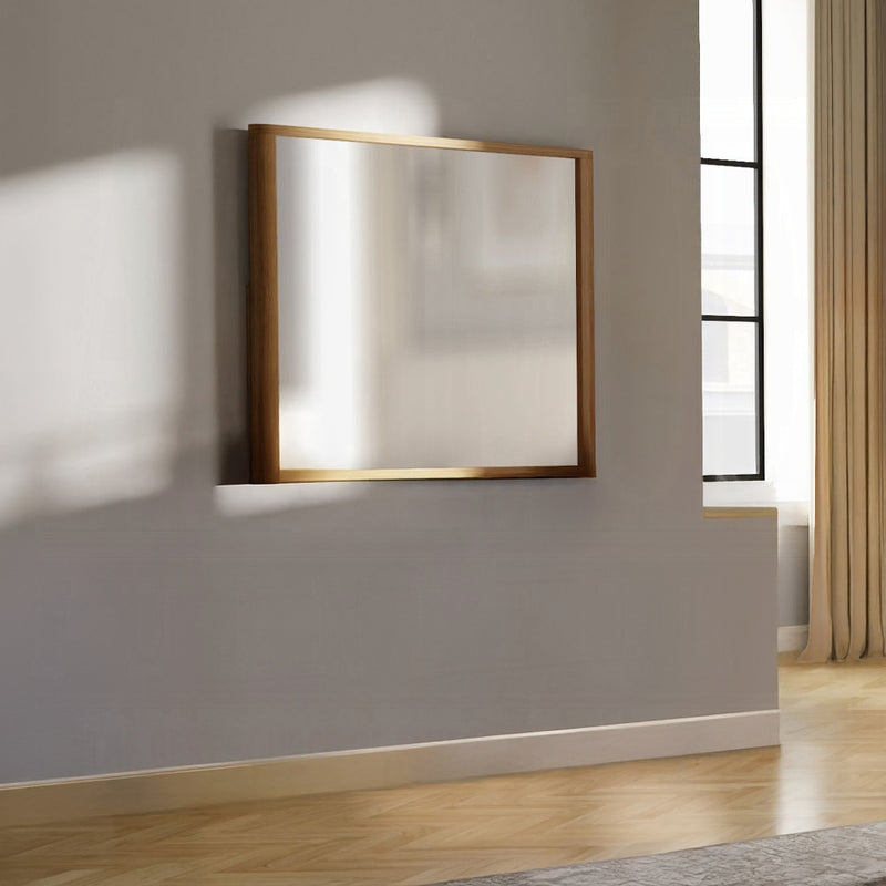 Acme Furniture Zoey Oak Mirror