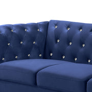New Classic Furniture Emma Gray Crystal Sofa