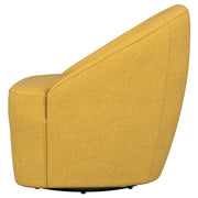 Coaster Furniture Leon Mustard Yellow Accent Swivel Chair