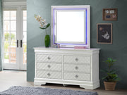 Glory Furniture Verona Metalic Black Dresser