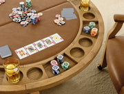 Steve Silver Rylie Black Dining Table with Game Top