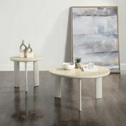 Acme Furniture Ingram Light Gray 3pc Coffee Table Set