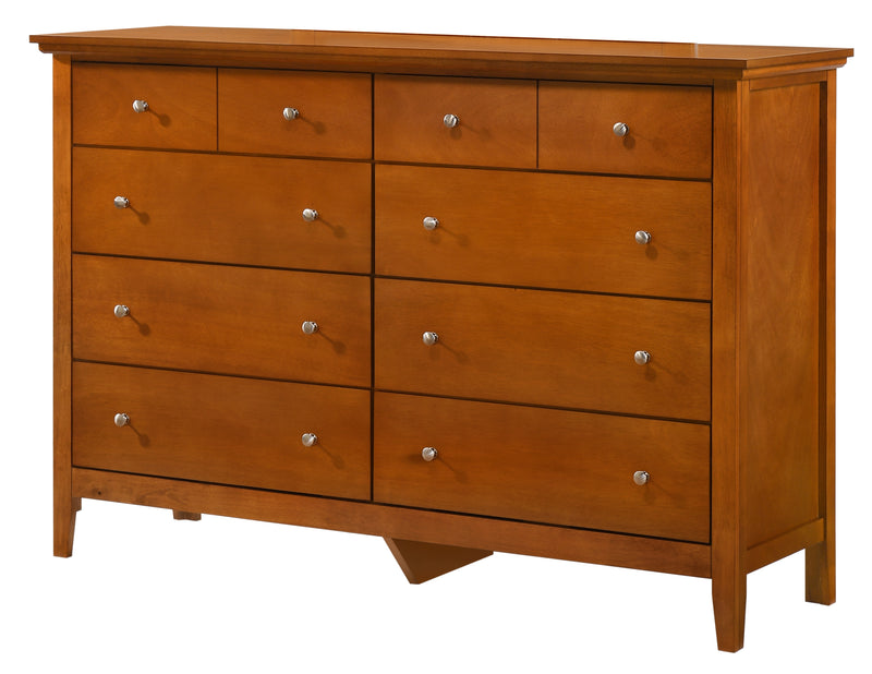 Glory Furniture Hammond Oak Dresser