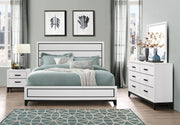 Global Furniture Kate White Drawer Dresser
