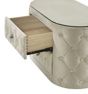Crown Mark Voltare Black Night Stand