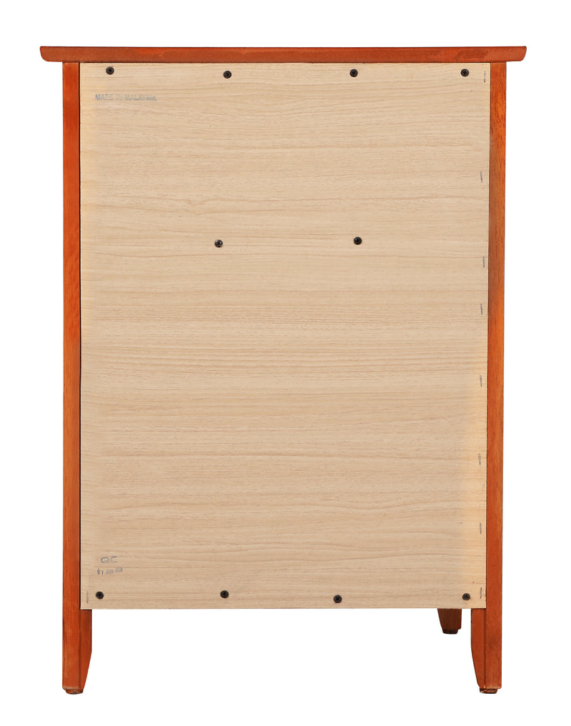 Glory Furniture Izzy Gray 1 Drawer 1 Door Nightstand