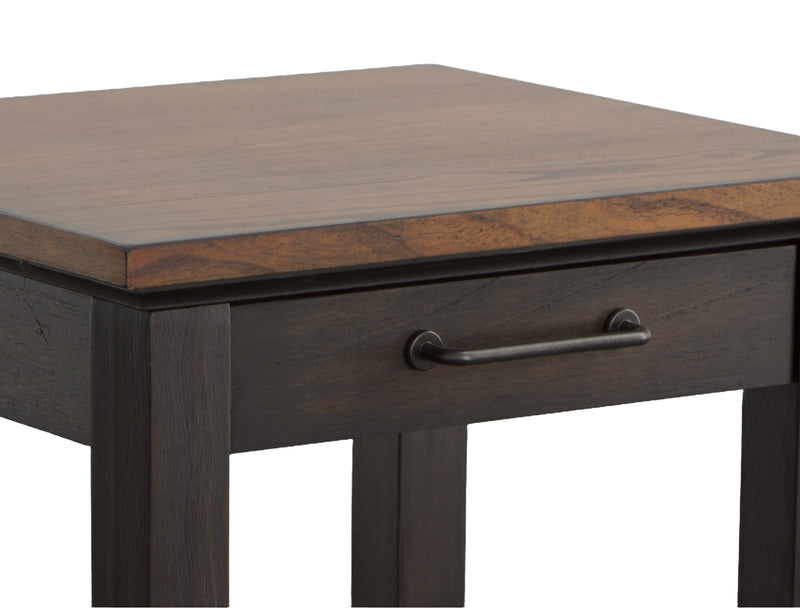 Steve Silver Bear Creek Caramel Mocha End Table