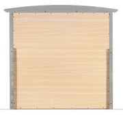 Glory Furniture Hammond Silver Champagne Mirror