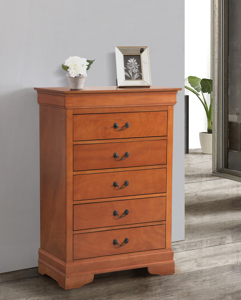 Glory Furniture Louis Phillipe Beige Chest