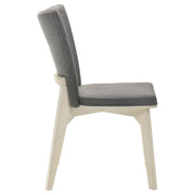 2 Coaster Furniture Biloxi Grey Dining Side Chairs