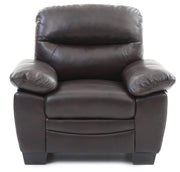 Glory Furniture Marta Gray Faux Leather Chair