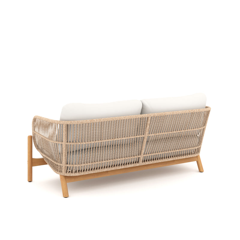 New Classic Furniture Solstice Beige Outdoor Rope Loveseat