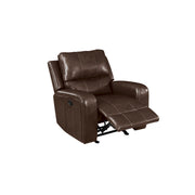 New Classic Furniture Linton Brown Glider Recliner