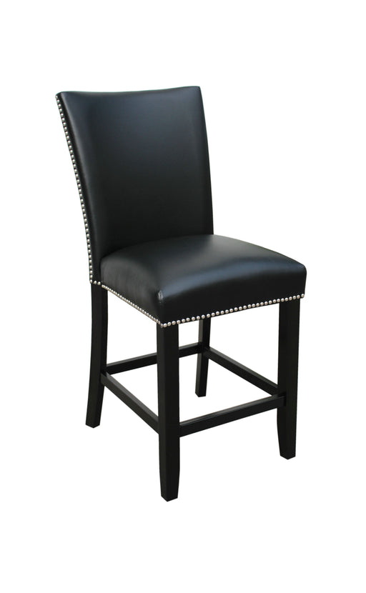 Steve Silver Camila White Black 9pc Counter Height Set