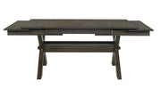 New Classic Furniture Gulliver Rustic Brown Dining Table