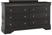 Global Furniture Pompei Metallic Grey Dresser