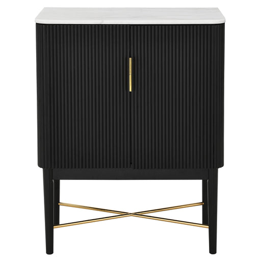 Steve Silver Vida Black WIne Cabinet