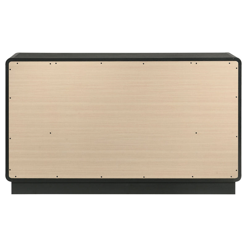 Coaster Furniture Cavelle Black 6 Drawer Dresser