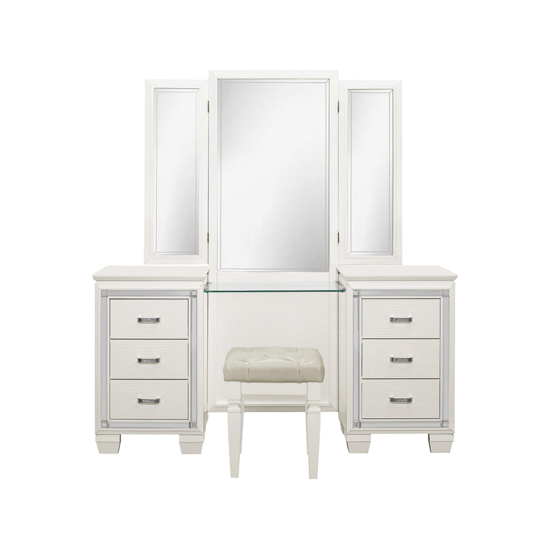 Home Elegance Allura White Vanity Set
