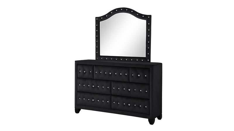 Galaxy Home Sophia Black Dresser