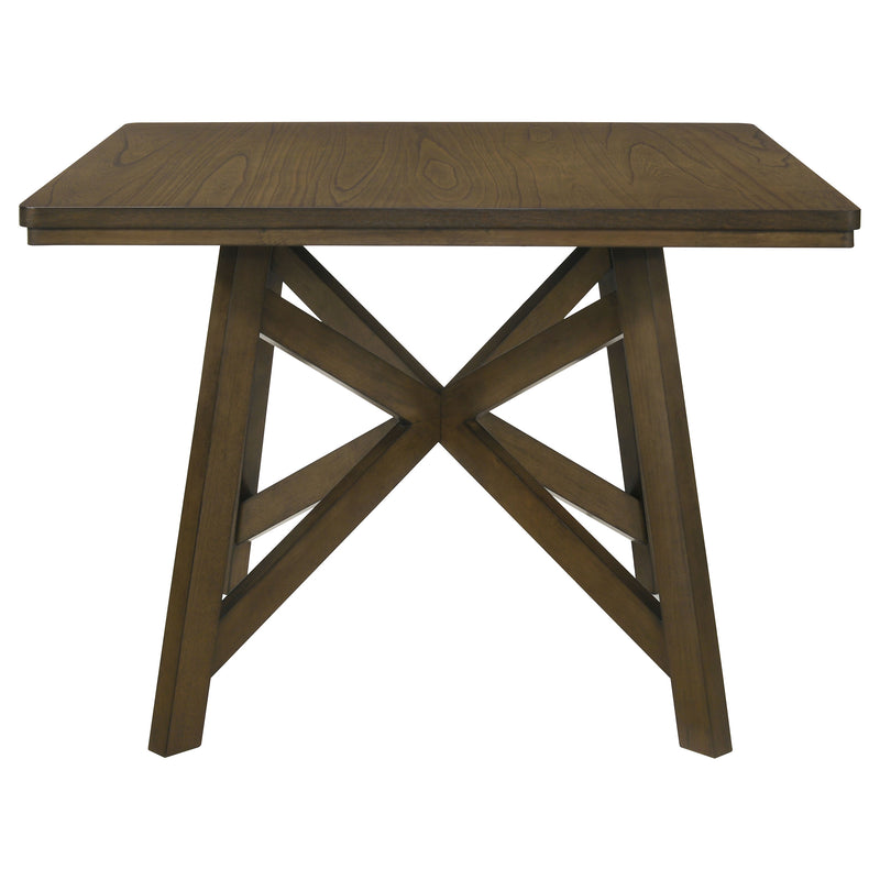 Coaster Furniture Canfield Brown Counter Height Table