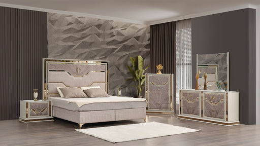 Galaxy Home Omary Beige Mirror