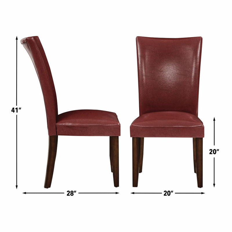 Steve Silver Hartford Brown 72 Inch 5pc Dining Set