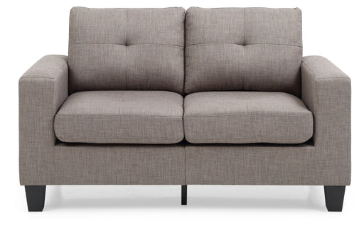 Glory Furniture Newbury Gray Fabric Modular Loveseat