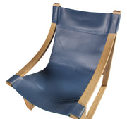 Steve Silver Lima Blue Cobalt Leather Sling