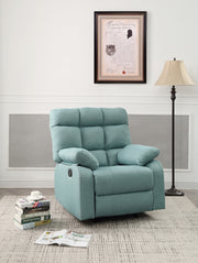 Glory Furniture Cindy Yellow Fabric Rocker Recliner