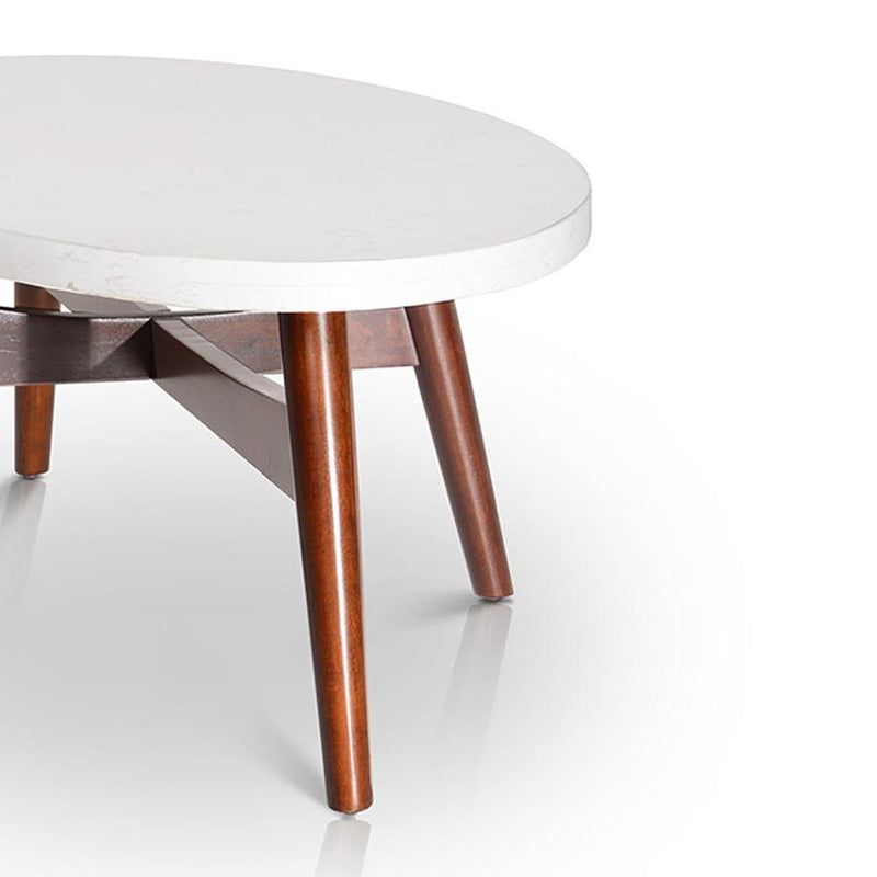 Steve Silver Serena White Silverstone Coffee Table