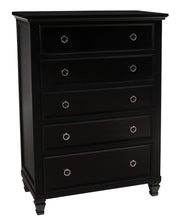 New Classic Furniture Tamarack Black Wood Chest