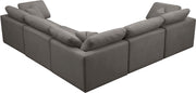 Meridian Furniture Plush Cream Modular 5pc Sectional