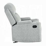 Acme Furniture Galya Light Gray Motion Glider Recliner