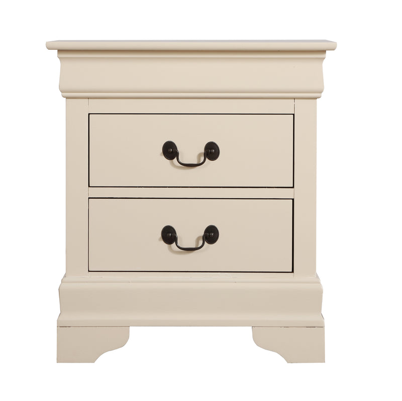 Glory Furniture Louis Phillipe Gray Nightstand