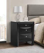 Glory Furniture Marilla Black Nightstand