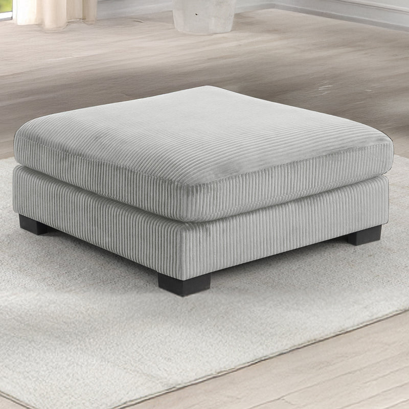 Galaxy Home Bentley Gray Ottoman