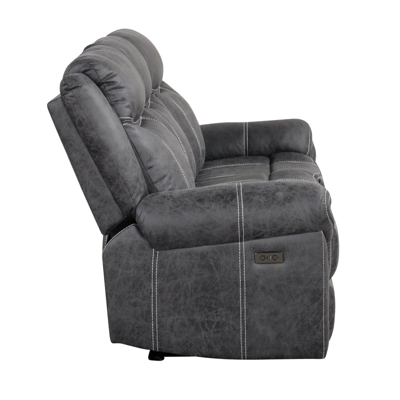 Acme Furniture Zubaida Dark Gray Power Motion Sofa