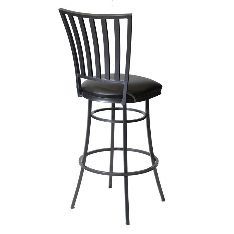 Steve Silver Stellan Black Swivel Barstool