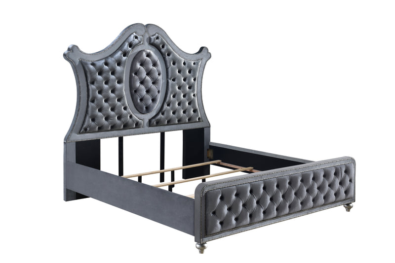Crown Mark Cameo 2pc Bedroom Set with King Bed