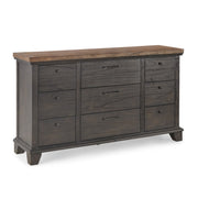 Steve Silver Bear Creek Brown 9 Drawer Dresser
