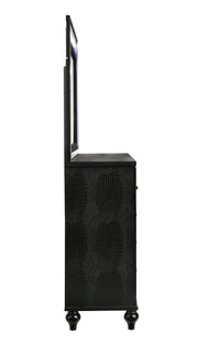 New Classic Furniture Valentino Black Dresser